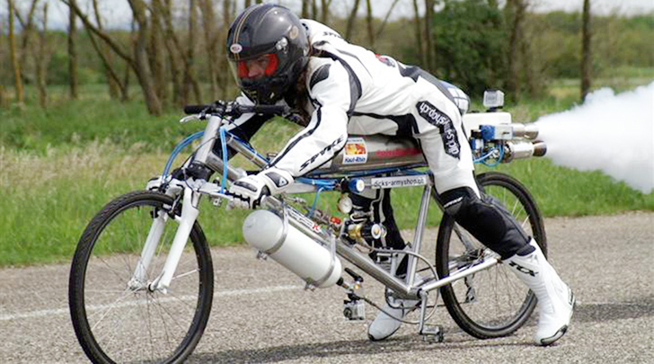 Rocket Powered Bike