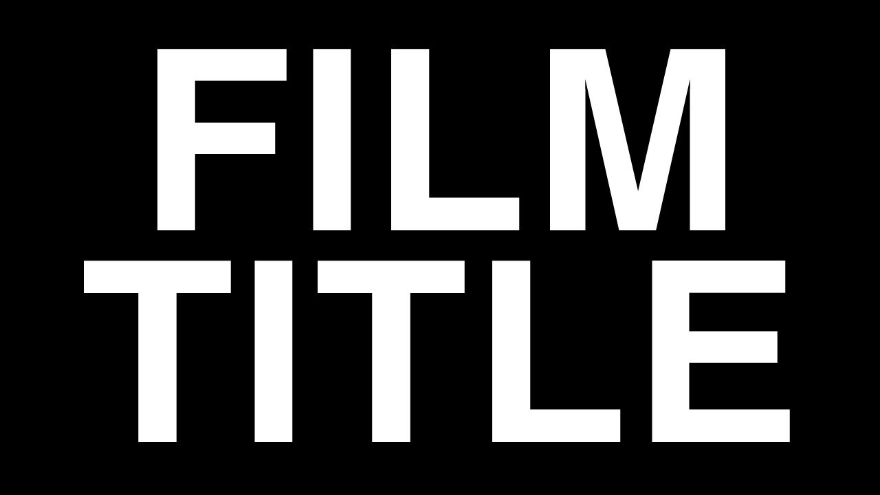 how to make a film trailer